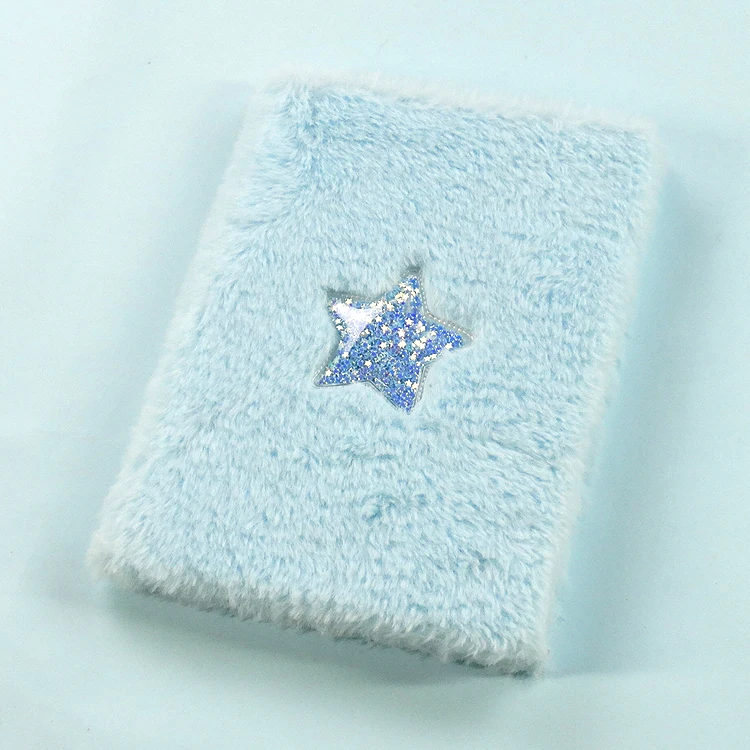 Блокнот для девочек с плюшевой обложкой Canton Fair бархатный блокнот синими звездами плюшевые рекламные блокноты