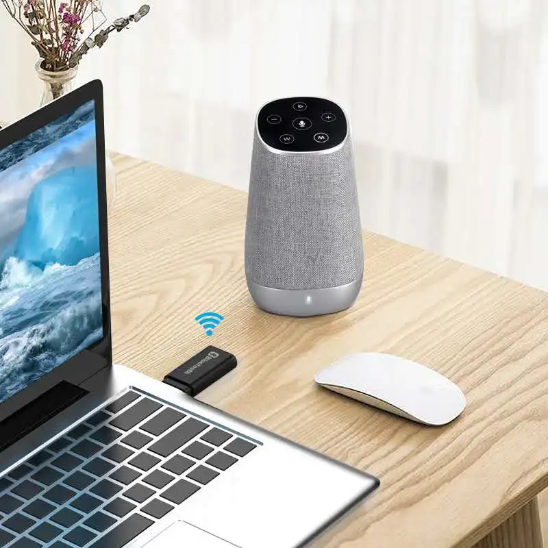 HOT 5.0 Receiver RCA USB AUX 3.5mm Jack Stereo Wireless Audio Adapter with Mic for Speaker Headphones Car Transmitter