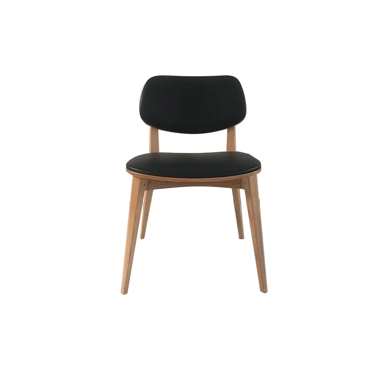 New Design Hot Sale Luxury Top Quality Chair With Solid Wood Legs