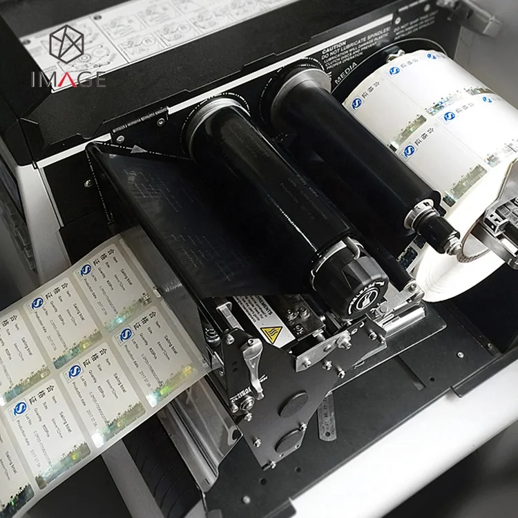 Spool Form Silver De-metalized Holographic Foil Strip for Printed Paper Label