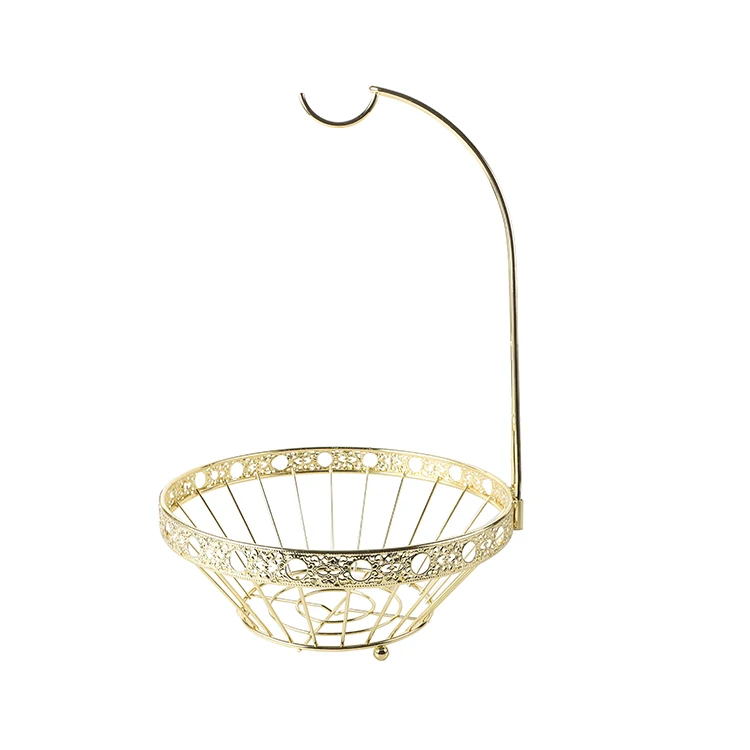 Wholesale metal wire fruit storage basket