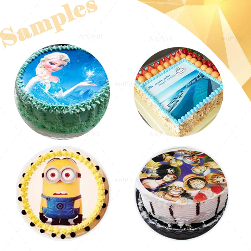 Fast Speed Cake Printer Big Format 6090 Food Printing Machine XP600 Price