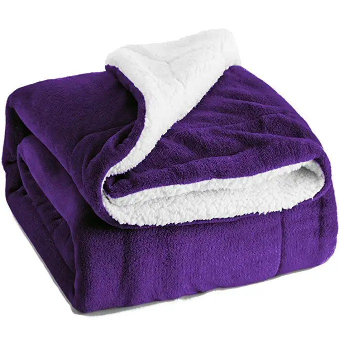 Soft sherpa double blanket in China Sherpa double blanket factory cheap Sherpa double blanket