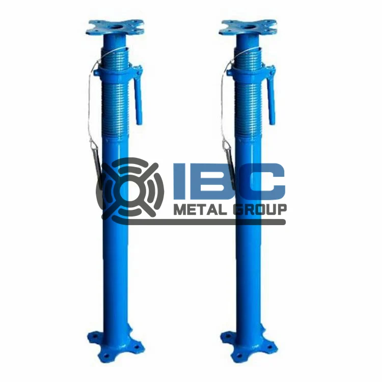 Concrete Formwork Support Scaffold Telescopic Prop Nut System Steel Scaffolding for Sale Postes Metalicos