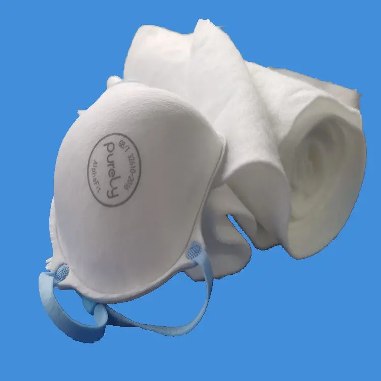 Factory Directly Sales Needle-punched Nonwoven Fabric For Medical FFP2 N95 OEM