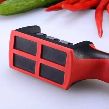 Professional Wholesale Big Discount Diamond Knife Sharpener Abs Kitchen Best Selling Products Knife Sharpener With 3 Stage