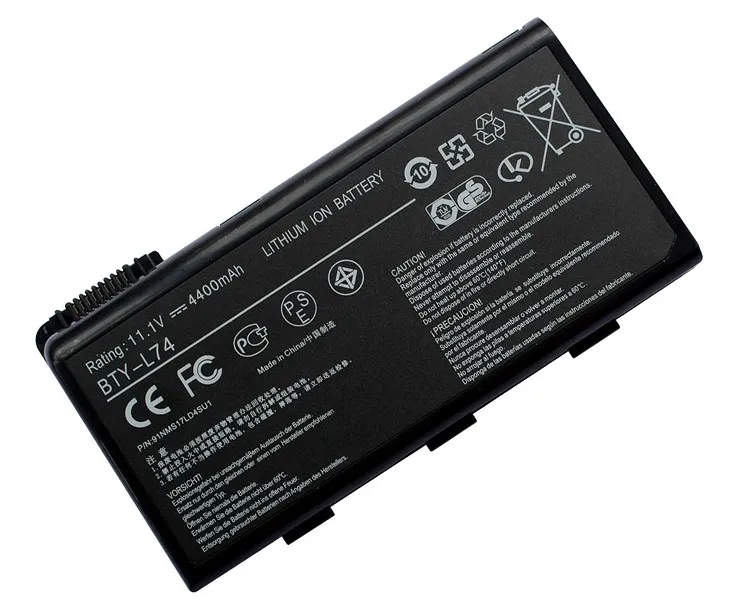 Хорошее качество изготовления Аккумулятор для ноутбука MSI BTY-L74 CR500 CR600 CR610 CX600 CR620 CX700 CR700 A5000