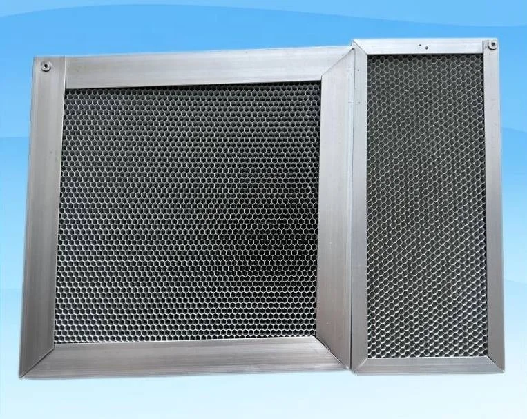 UV Tio2  Photocatalyst Filter Aluminum Honeycomb Core UV Air Purifier Photocatalyst Filter Nano Tio2 Honeycomb Air Filter