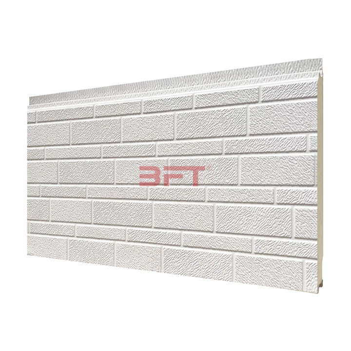 BFT Polyurethane Wall Panels Cloth Metal Exterior Aluminum Foil Glass Fiber Modern Insulated Siding Outdoor Best Price 16mm