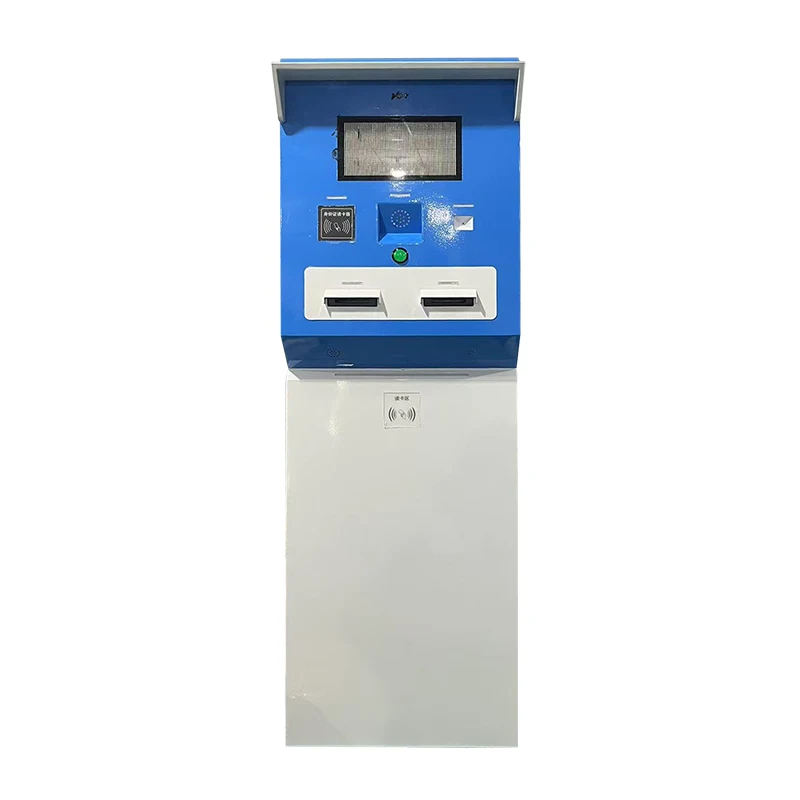 Custom outdoor parking system self-service payment kiosk, Windows/Android scan code RFID card payment terminal