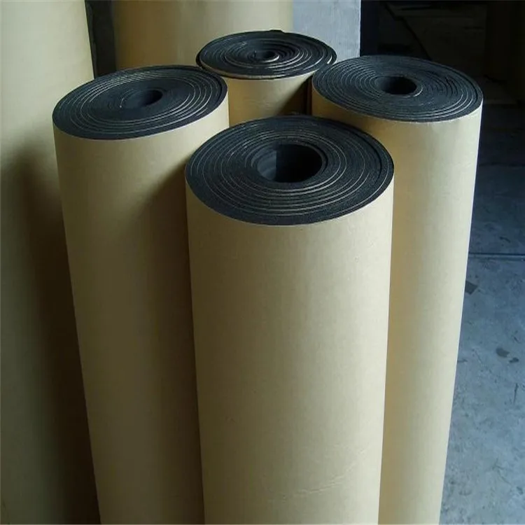 acoustical and thermal insulation rubber foam adhesive backed foam rubber roll waterproof rubber foam sheet