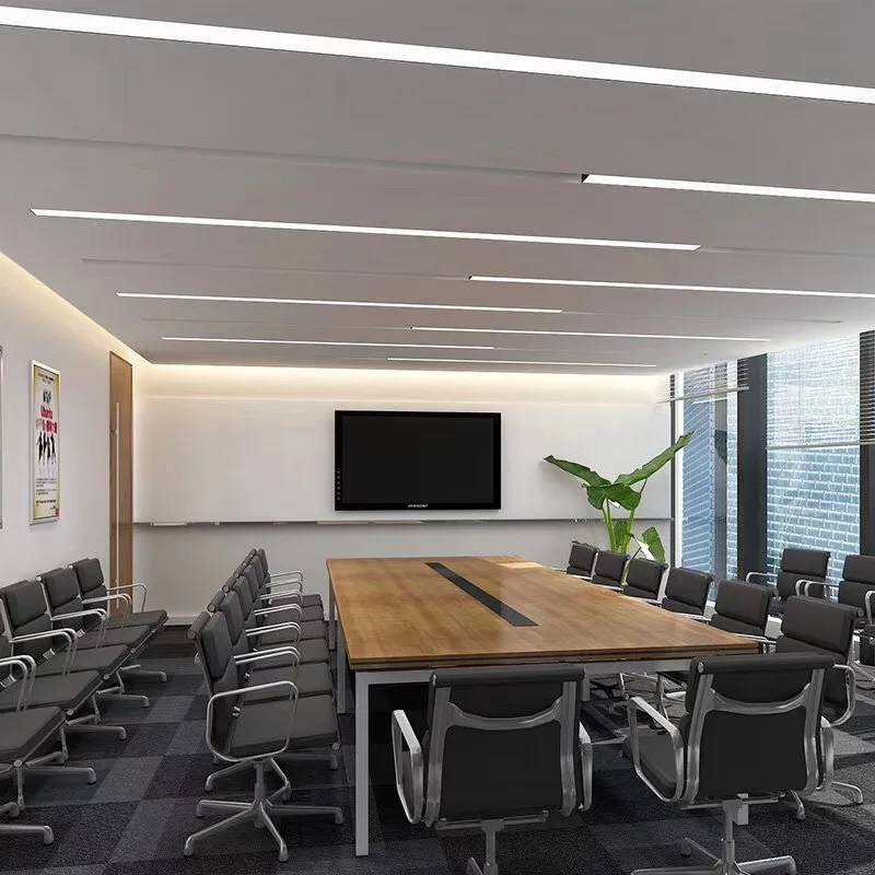 China factory wholesale led recessed linear light wall ceiling light mounted recessed linear light linkable 3ft 4ft 5ft 6ft 8ft