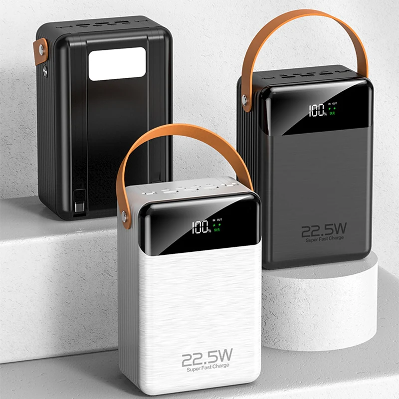 Manufacture Quality New Products Laptop Power Bank With Data Cable 60000mah Outdoor Portable Power Station