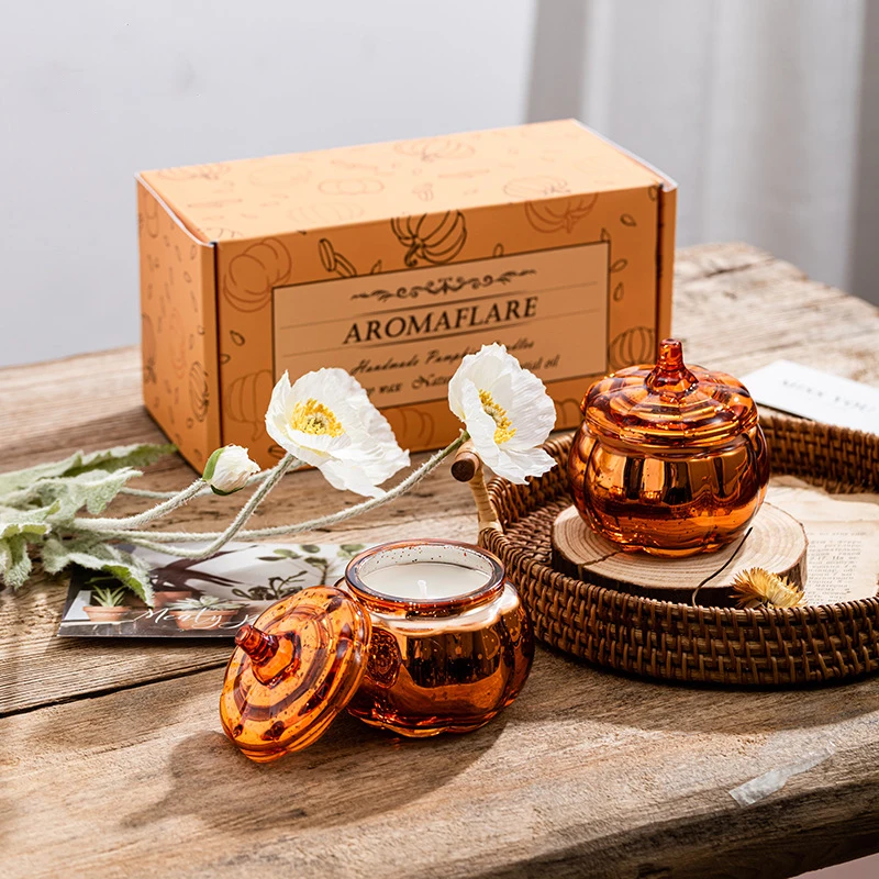 2023 Best Popular Luxury Aroma Gift Set High Quality  Soy Wax Spiritual Scented Candle For Home Office Restaurant Use