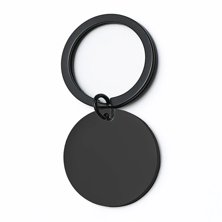 25mm Diy Jewelry Making Blank Key Chains Custom Made Keychains Dog Tags Key Chains