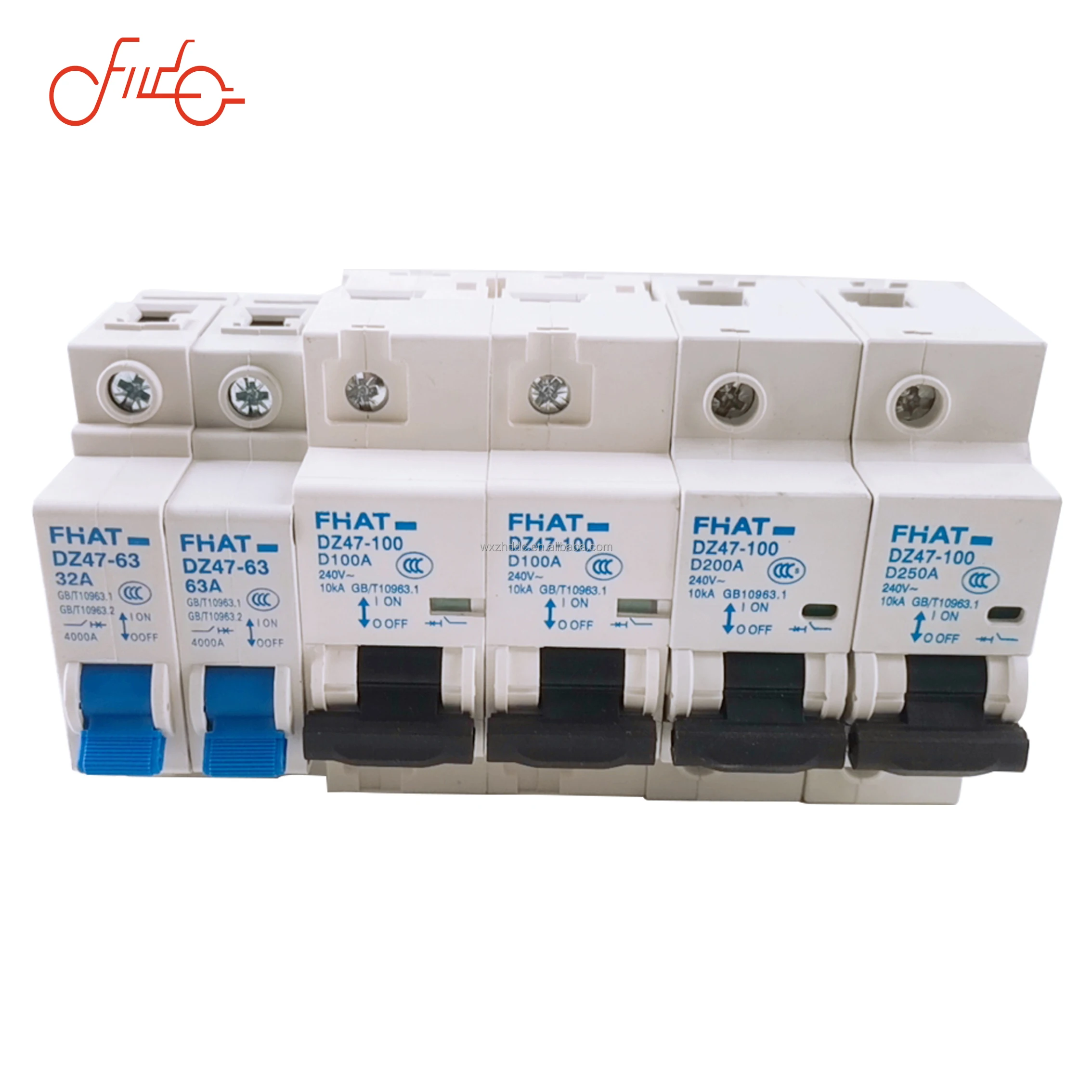 Factory direct sales high quality Dc circuit breaker 32A 40A 63A 100A 150A 200A 250A Electric vehicle Miniature circuit breaker