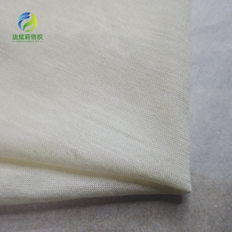 
colored knit wool boucle fabric 140g 100%Merino Wool single jersey fabirc interlock knitted wool fabric for baby jumper 