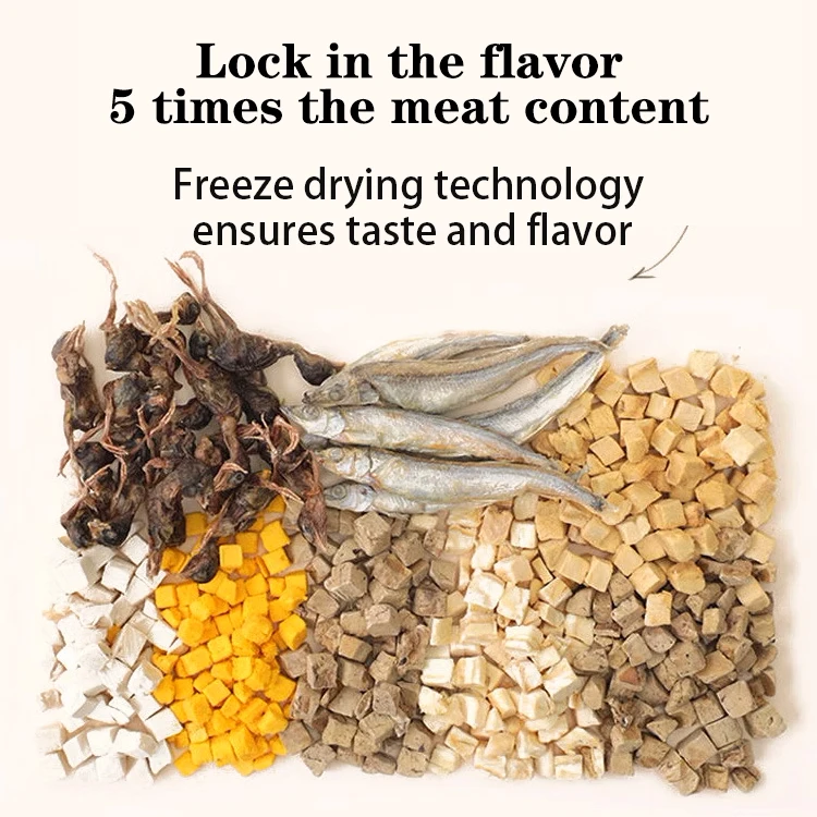 Cat biscuits pet snacks mint hair removal ball biscuits kitten snacks small fish biscuits cat canned