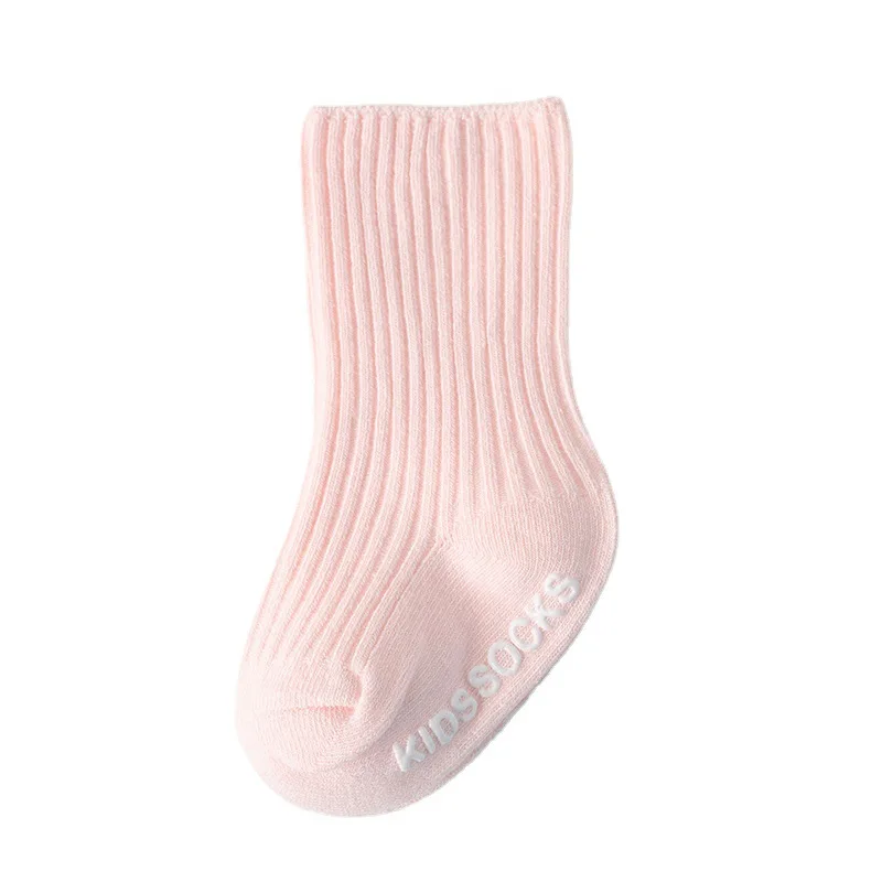 High Quality Multicolor Soft Infant Toddler Socks Organic Cotton Grip Kids Socks Anti Slip Socks For Children