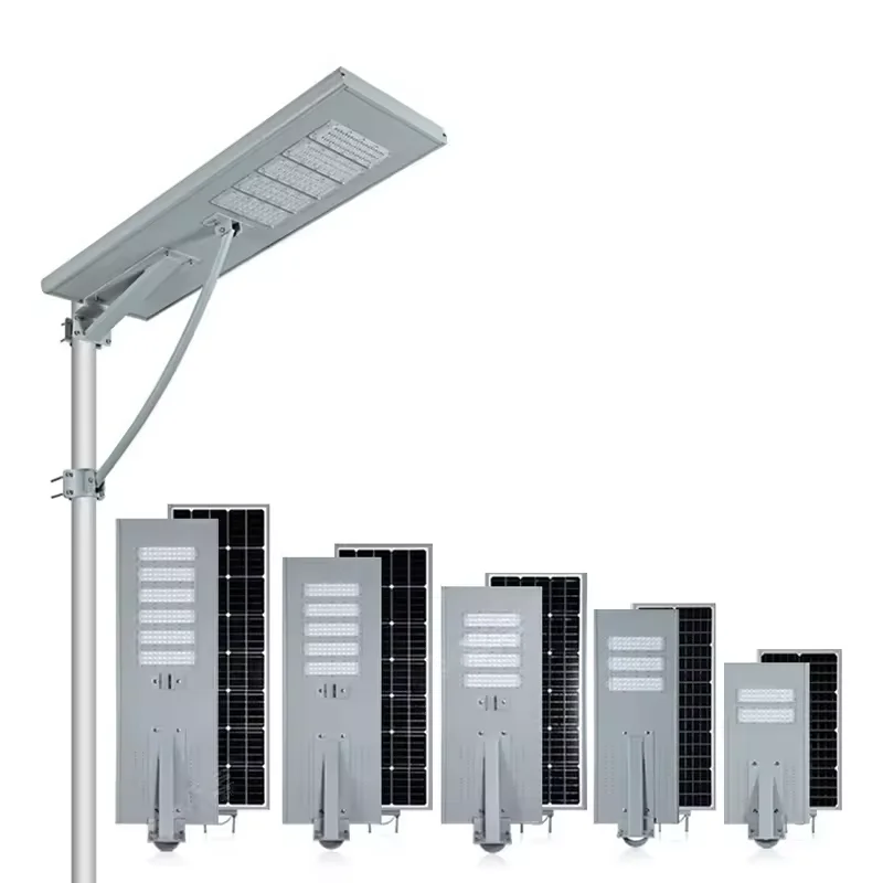 highway integrated solar panel street lights warm white outdoor waterproof 1000w