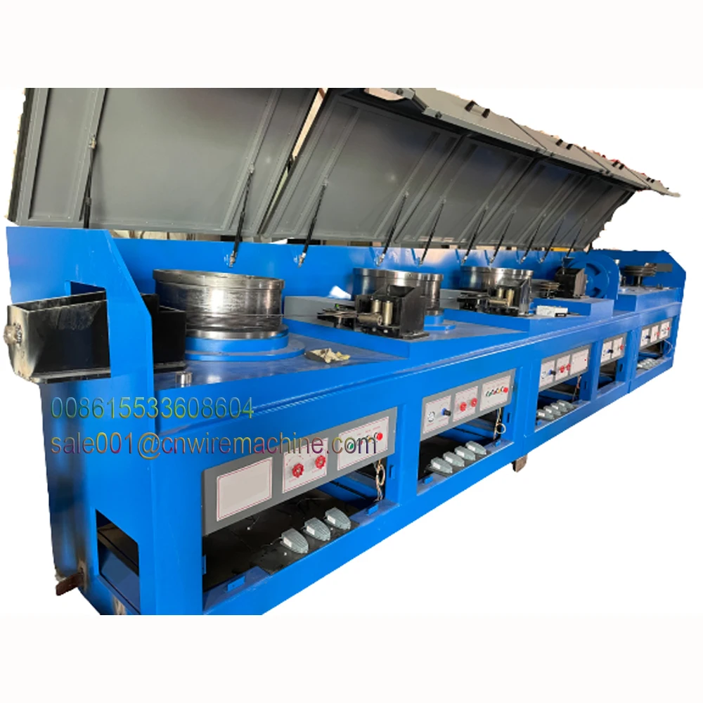 automatic mechanical wire drawing machine with gearbox for  tin solder flux cored China factory price