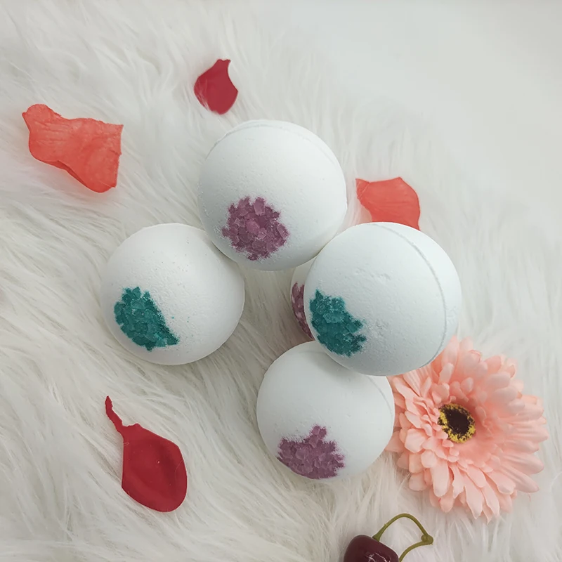 
Best Wholesale Christmas Gift Box Low Price 12 Pack Large Bubble Fizzies High Quality Organic with bath salt 