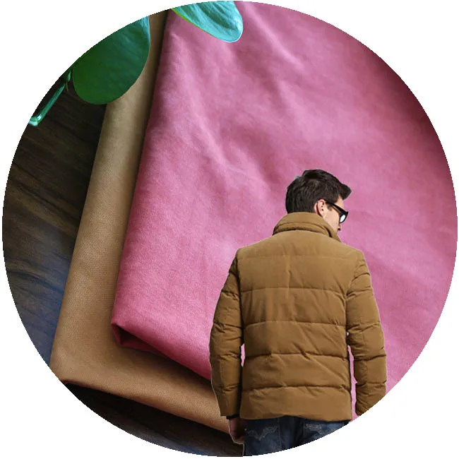 comfort fabric softener 68D*160D imitation fleece polyester peach skin velvet fabric for clothes