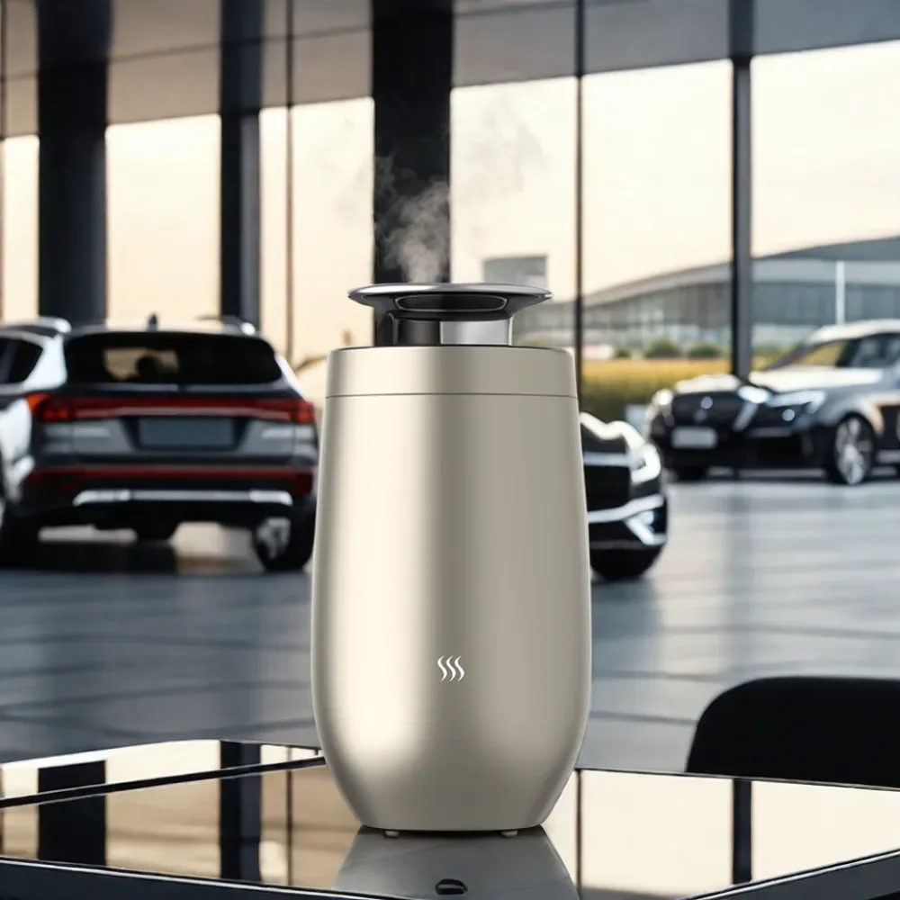 Professional Aroma Diffuser Wear-Resistant Paint Layer Usb Rechargeable Battery Car Scent Machine