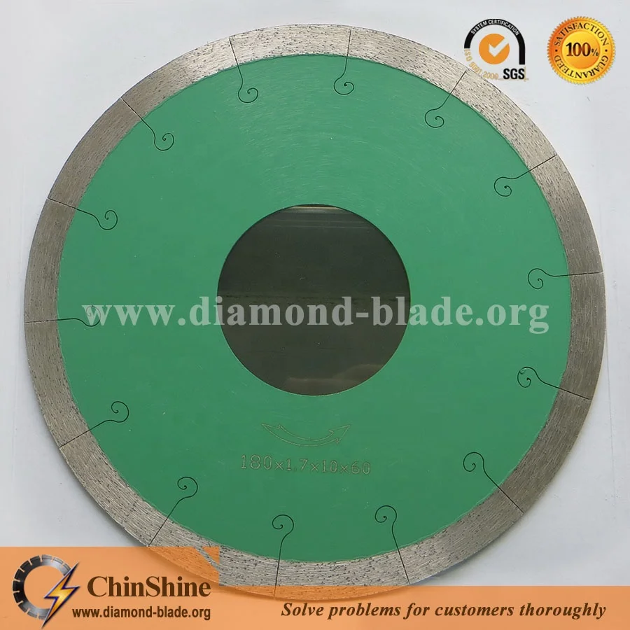 Good quality continuous diamond saw blade for ceramic and porcelain cutting