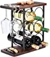 Country Rustic Customized Color Size Height Wine Rack for Kitchen and Livingroom Family