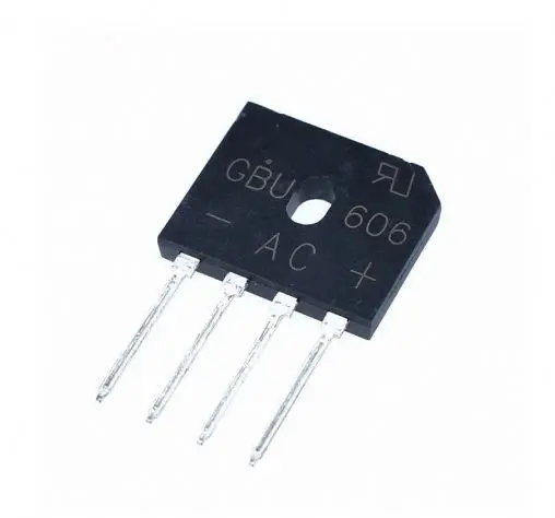 New and original  GBU606 DIP4 Rectifier Bridge 4A 800V