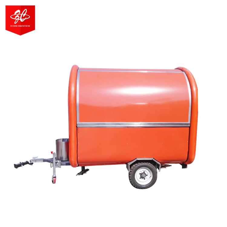 Fully equipped scooter trailer New multifunctional Mobile Food Truck Vending Food Cart For Sale Food Trailer