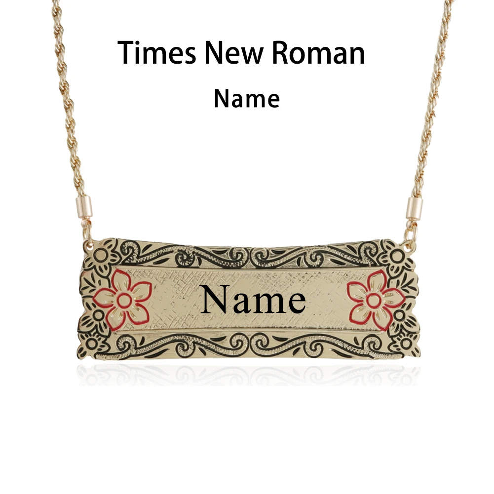 SophiaXuan yiwu junjian Simple Dainty Pandent  Polynesian Guam Gold Filled Haku Plumeria Necklace Hawaiian Jewelry Wholesale