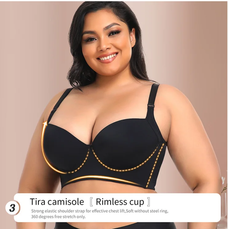 Sexy Sports bra large size corset