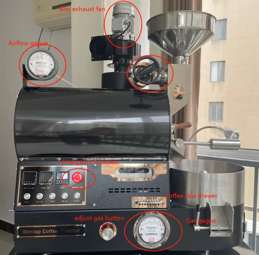 Coffee bean Cacao Roasting Machine Coffee Roaster