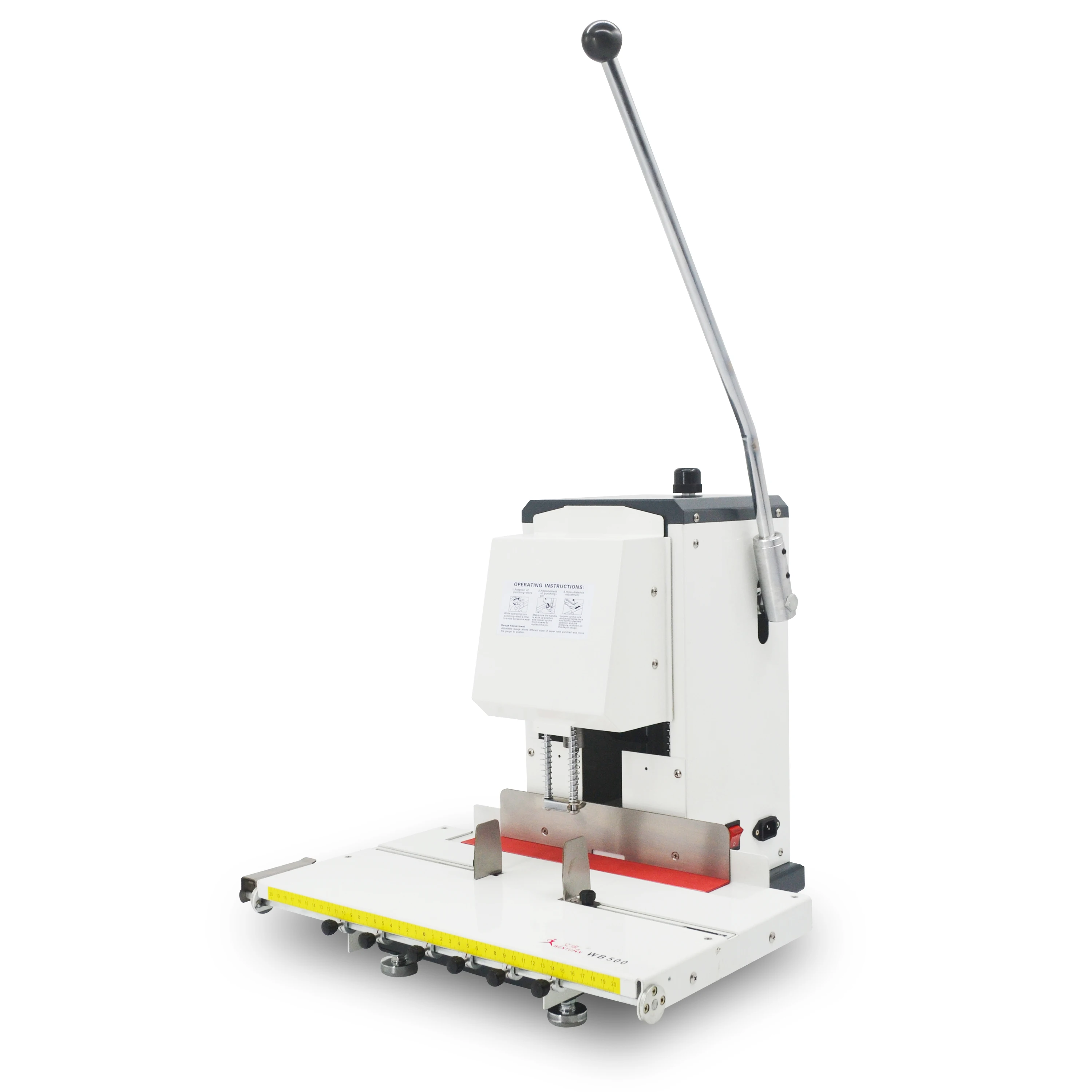 U-WB500 тег из джинсовой ткани с низким вырезом на бумага отверстий сверлильный станок карты тетради бурильщик