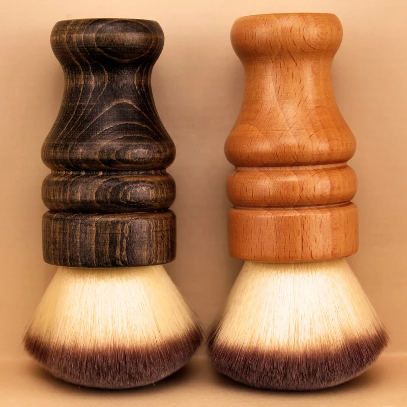 Barber and Salon Brush to Remove Loose Hair from Neckline and Ears After Haircut, Professional and Home Use Neck Duster