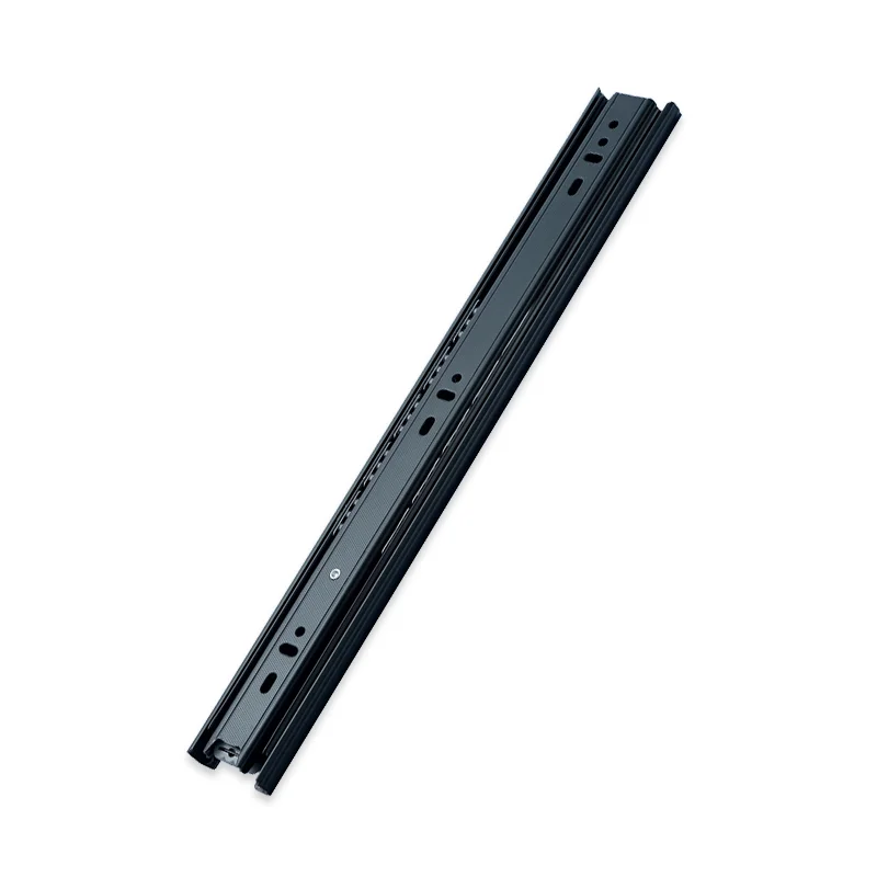 Wholesale Price Best Seller Black Color Iron Zinc Ball Bearing Drawer Slides Rail Heavy Duty Slide for