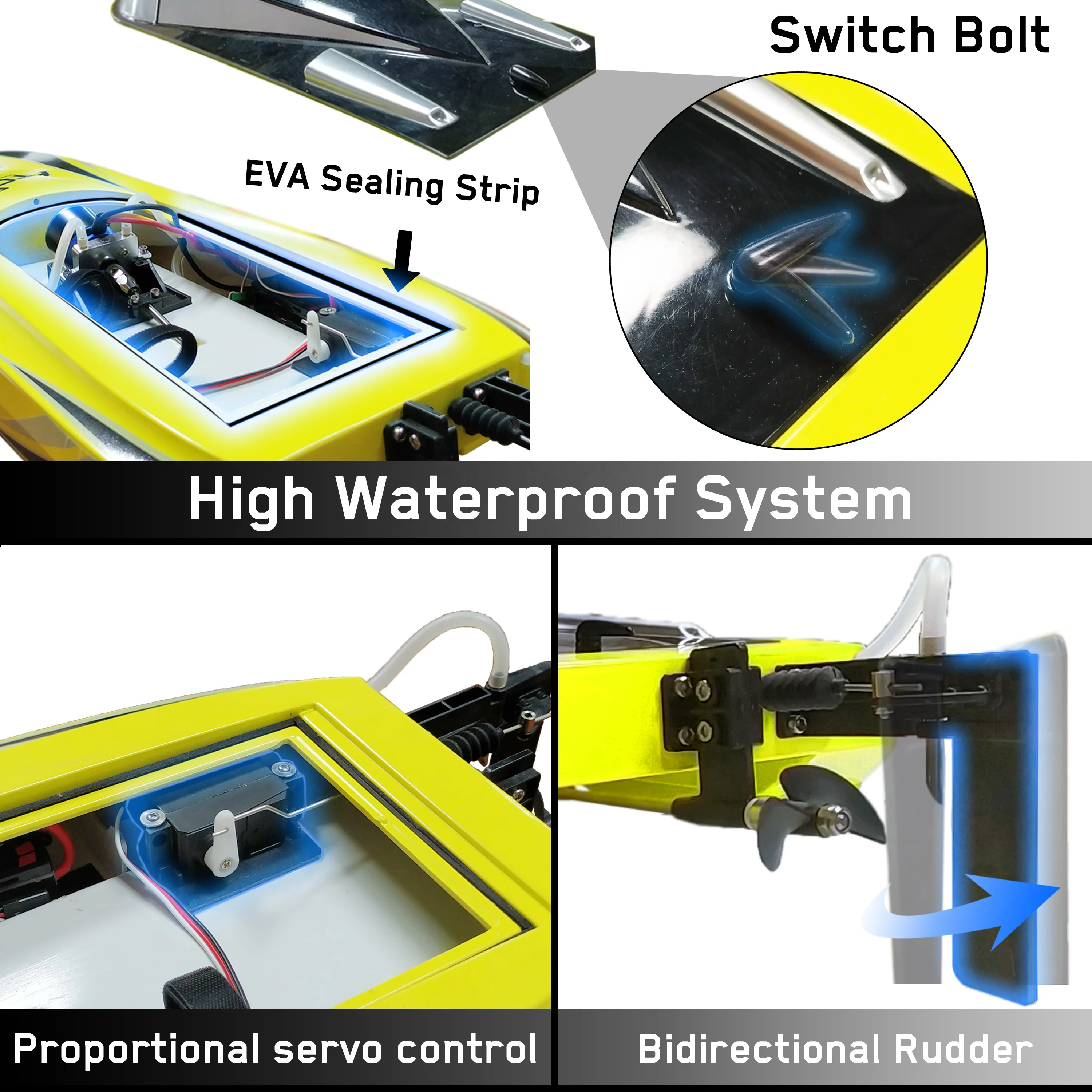 Long Range Remote Control Rc Yacht Boat Rc Sailboat High Speed Ship Professional Plastic Electric Original Box Outdoor