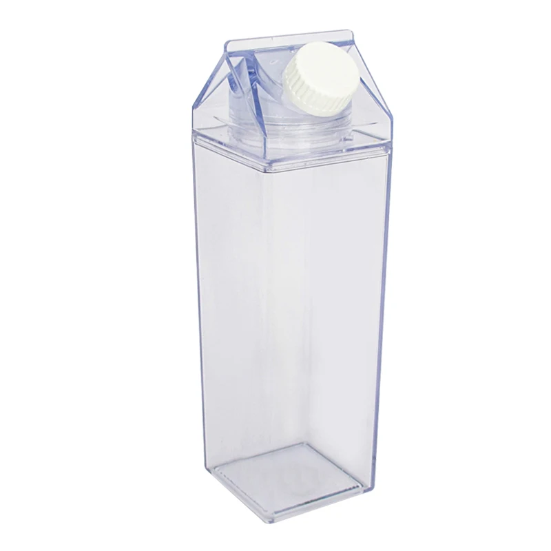 
Fashionable Cute Cheap Glass Box Plastic Water Bottles For Milk 