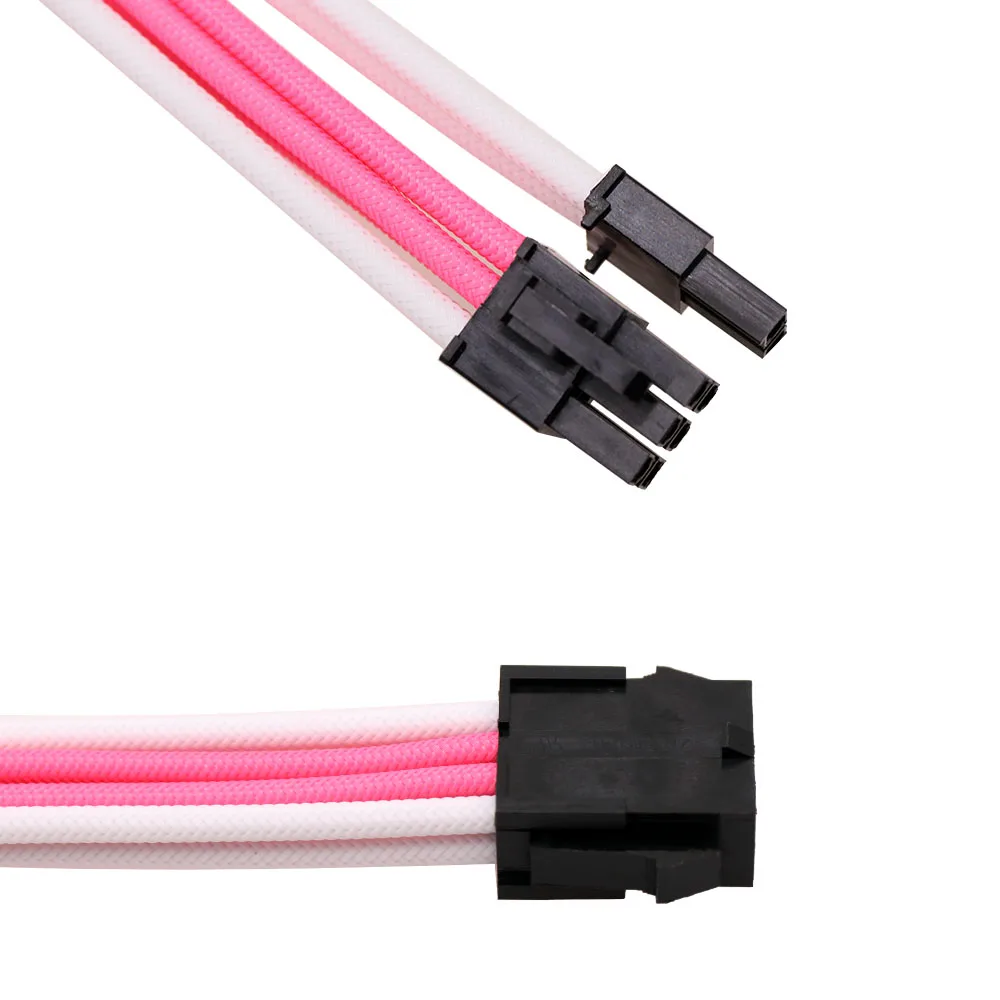 
Sleeve Extension Power Supply Cable Kit 18AWG ATX 24P+ EPS 8-P+PCI-E8-P with Combs for PSU to Motherboard/GPU 