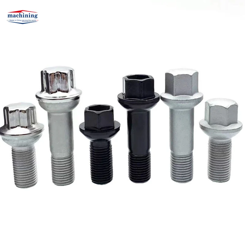 Bus Screw 8Mm Lug Spline Hex Wheel4 Bpw Tip Rim Screws M10 M7 Nuts Flange Hub Bolt Right Faw Wheel Stud 3 Bolts Wheels Bolt