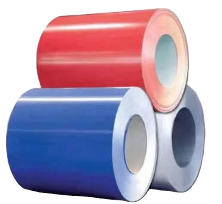 Cold Rolled Steel Coil / PPGI Color Coated Galvanized Steel Coil For Roofing Sheet