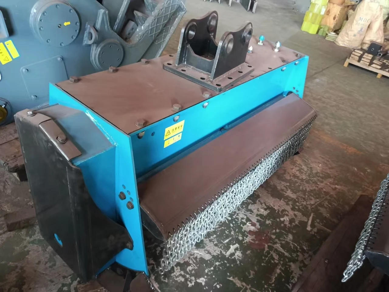 Customized Efficient Construction Machinery Attachments Lawn Beater