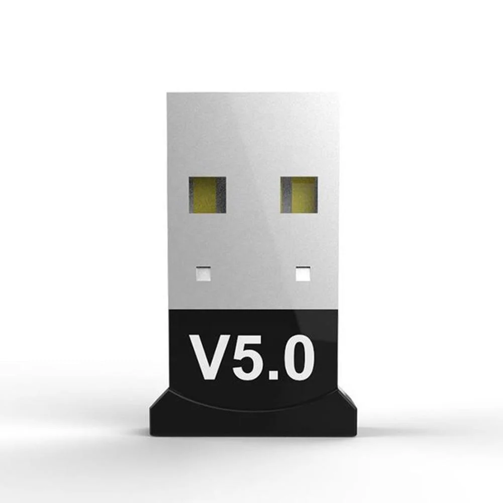 Mini USB Adapter True V5.0 Bluetooth Receiver Wireless Mini USB Bluetooth Dongle Receiver For Laptop Mouse Keyboard Accessories