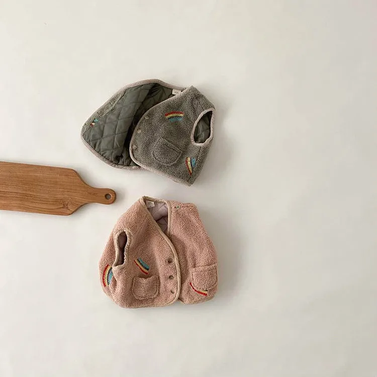 2020 New Autumn Winter Baby Clothes Children Clothing Girl and Boy Thick Jacket Kids Fur Vest