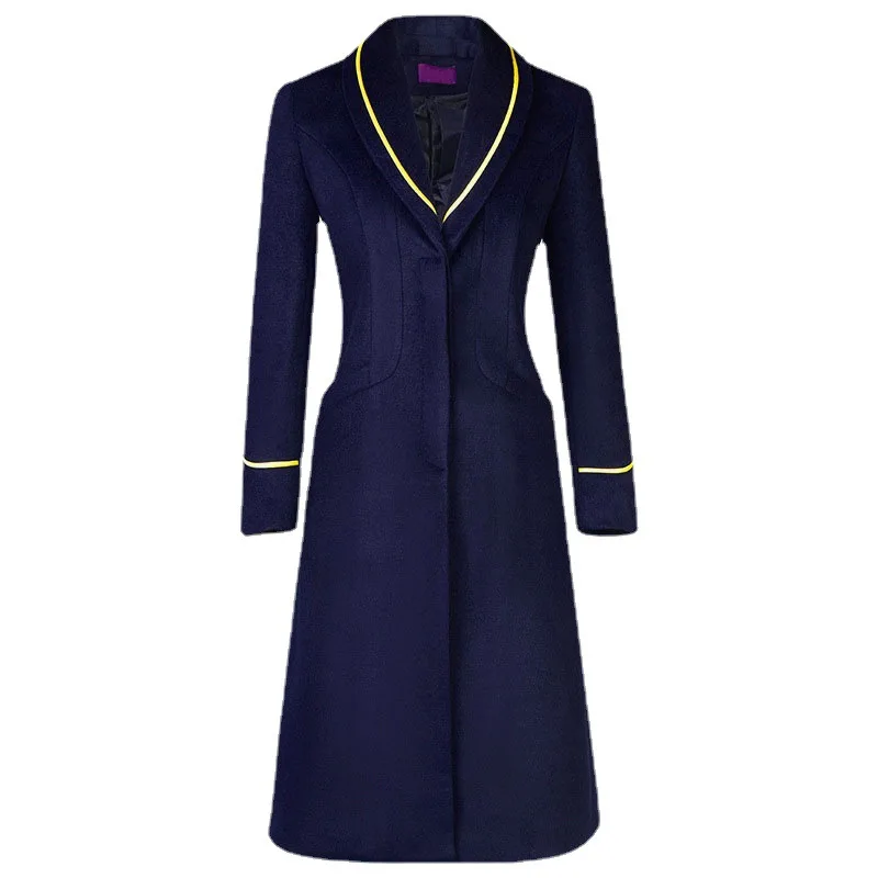 Custom Stewardess uniforms professional suit airline dress skirt vest flight attendant dress work clothes uniform