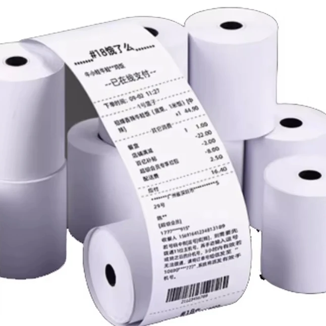 80 X 80 Thermal Paper Rolls For Cash Register For POS Machine Thermal Paper Roll