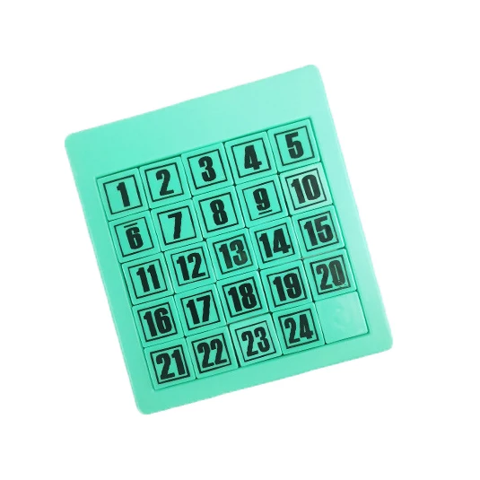 Klotski Game Huarong Road Board Math Game Early Educational  pegged puzzles Magnetic 15/24 piece Number Sliding Puzzle HH