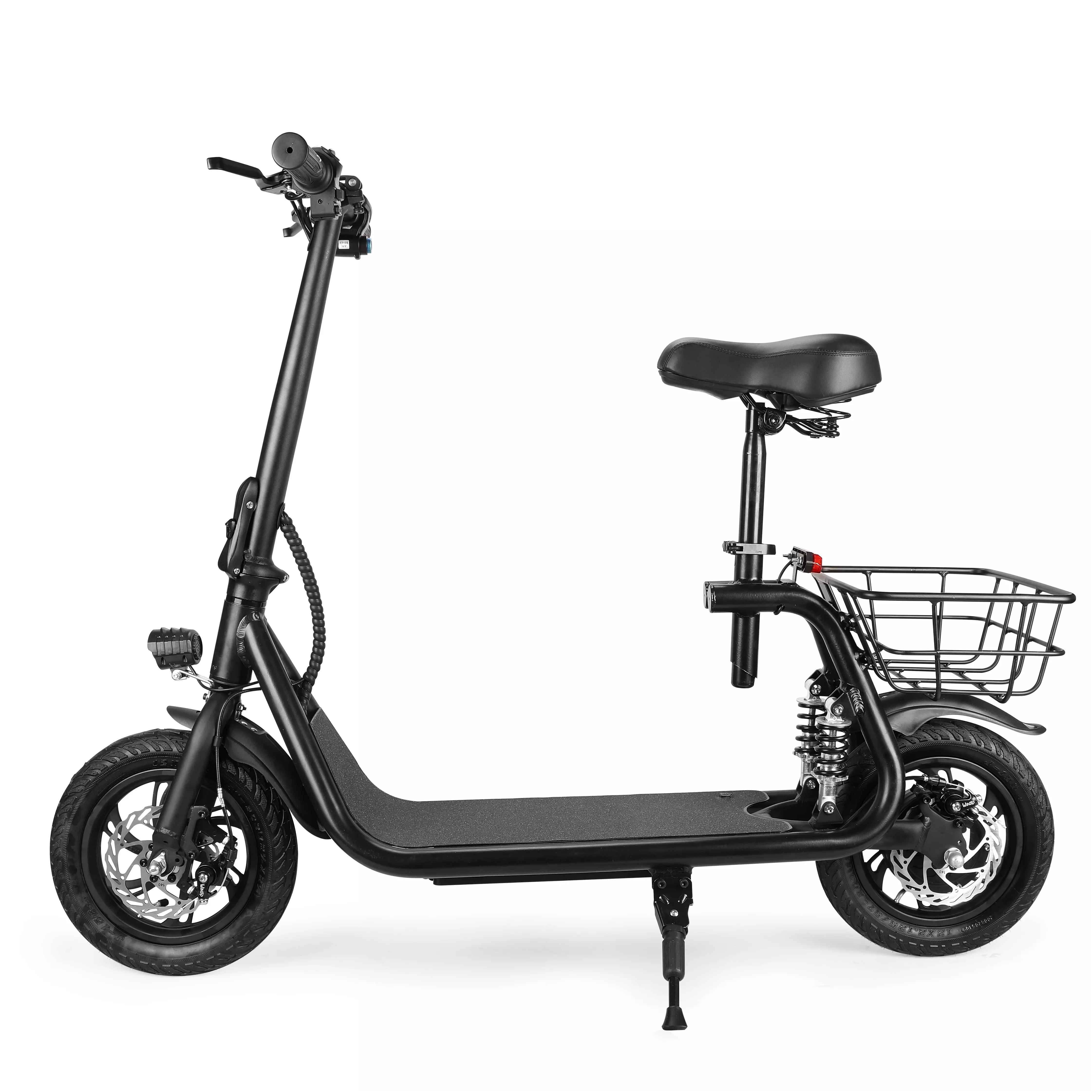 Promotion high quality 36 V  24 V acid battery powered safe  350 W 500 W  mini mobility electric scooter with seat